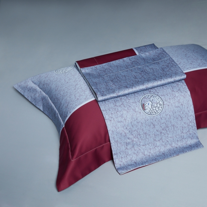 91家纺网 家纺一手货源 找家纺 缔缦 2022新款120s数码印花四件套 凯尔