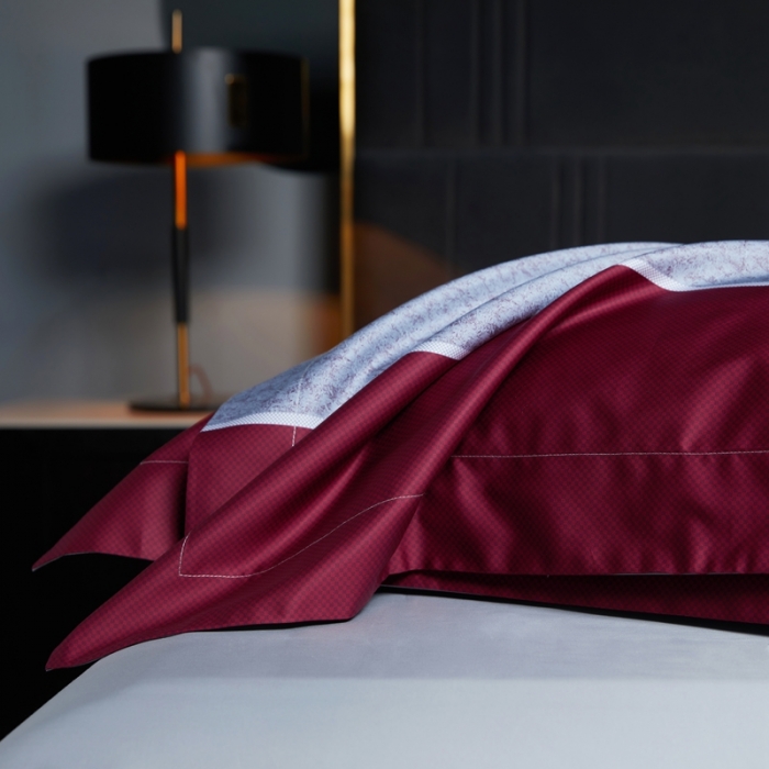 91家纺网 家纺一手货源 找家纺 缔缦 2022新款120s数码印花四件套 凯尔