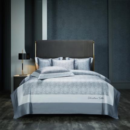 缔缦 2022新款120s数码印花四件套 缪斯