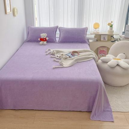 91家纺网 家纺一手货源 找家纺 （总）寐居 2022新款牛奶绒保暖单品床单床笠