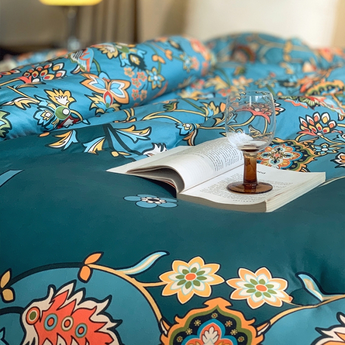 91家纺网 家纺一手货源 找家纺 （总）花沐 2023新款针织棉大豆被豆豆被冬被被子