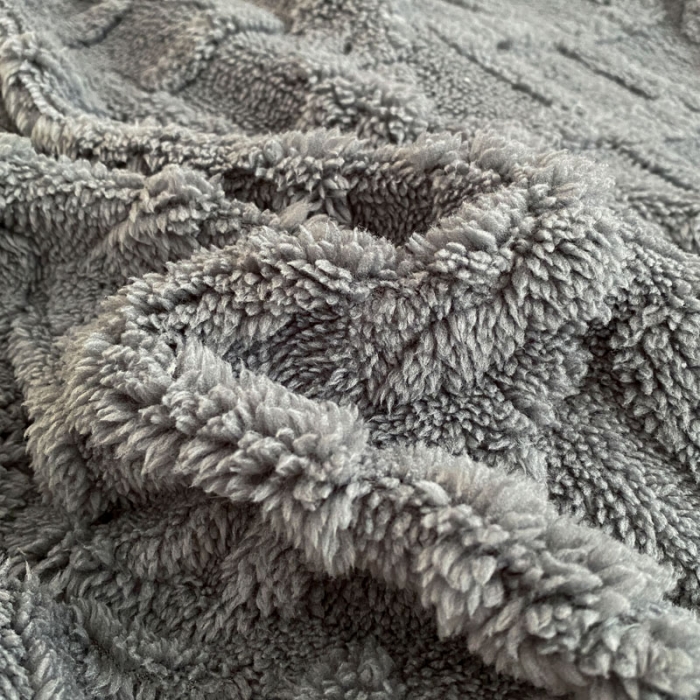 91家纺网 家纺一手货源 找家纺 金爱家 2023新款塔芙绒牛奶绒防静电四件套 塔芙绒-灰