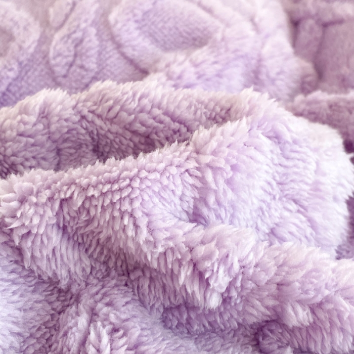 91家纺网 家纺一手货源 找家纺 金爱家 2023新款塔芙绒牛奶绒防静电四件套 塔芙绒-芋紫