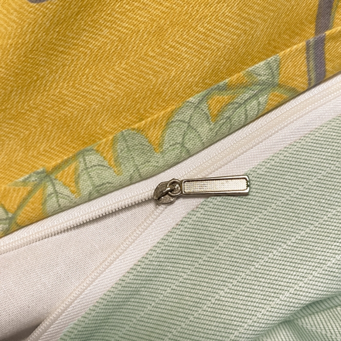 91家纺网 家纺一手货源 找家纺 金爱家 2023新款全棉生态磨毛小清新四件套 朵朵凝香-黄