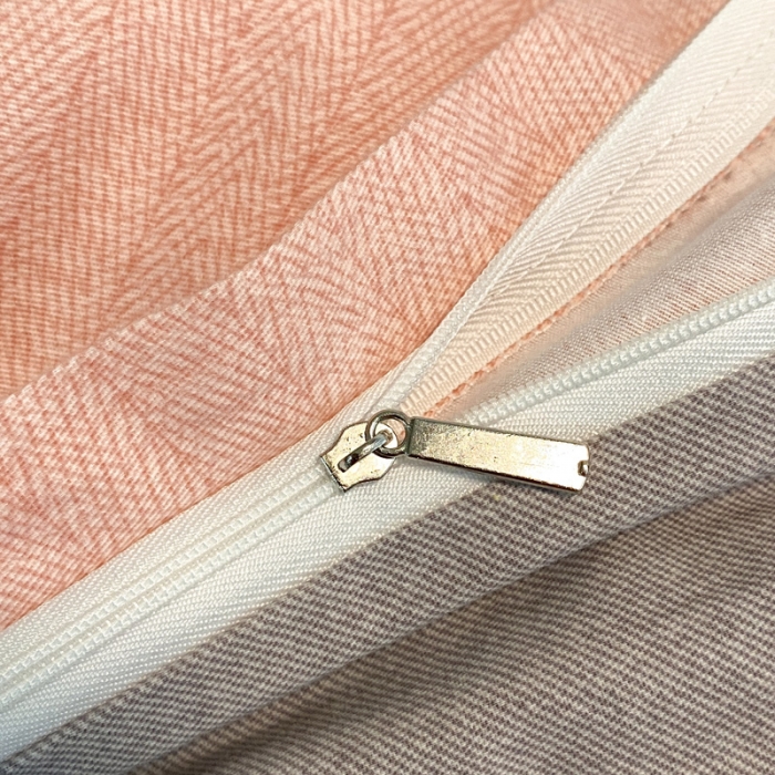 91家纺网 家纺一手货源 找家纺 金爱家 2023新款全棉生态磨毛小清新四件套 情人草-粉