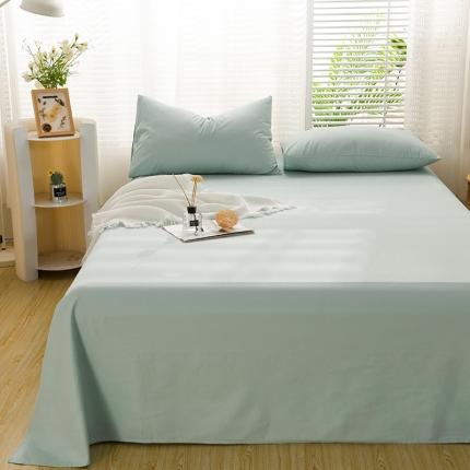 91家纺网 家纺一手货源 找家纺 （总）蓝邻家纺 2023新款全棉40支磨毛系列 单品床单