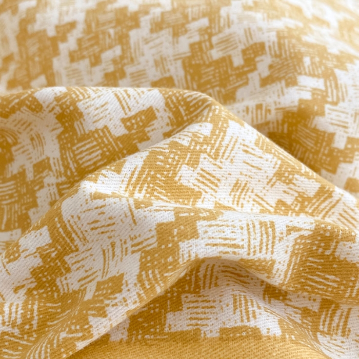 91家纺网 家纺一手货源 找家纺 金爱家 2023新款全棉生态磨毛小清新四件套 依恋-黄