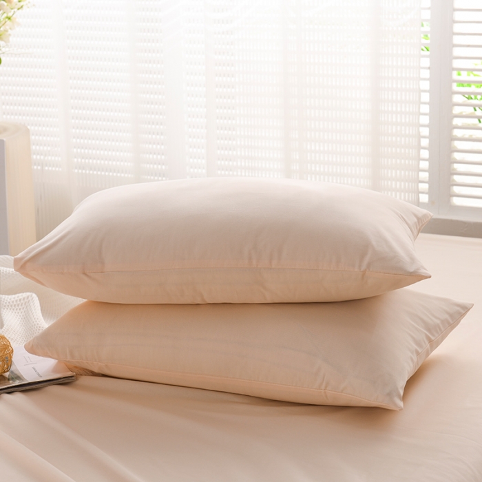 91家纺网 家纺一手货源 找家纺 蓝邻家纺 2023新款全棉40支磨毛系列 单品床单 白桃麻薯