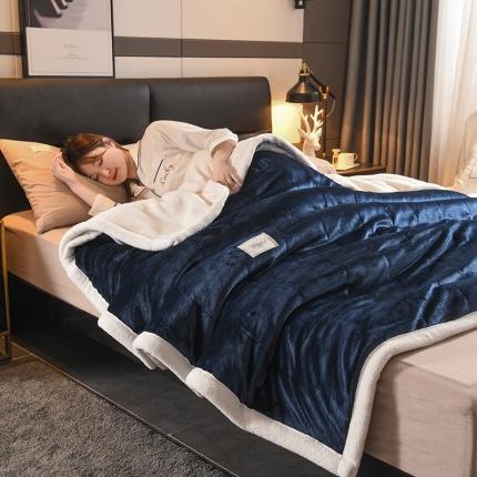 91家纺网 家纺一手货源 找家纺 （总）印季家纺 2024新款三层夹棉加厚复合毛毯