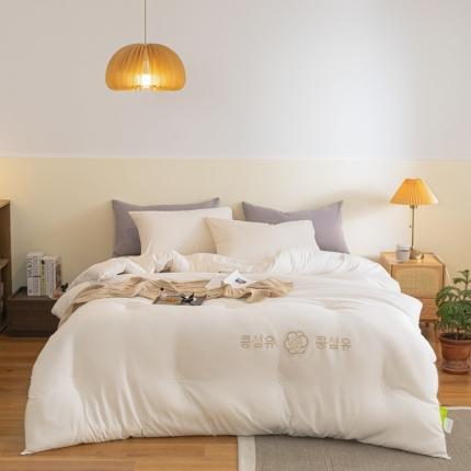 寐居 2022新款雅芙大豆纤维被被子被芯系列 雅芙大豆纤维-米白