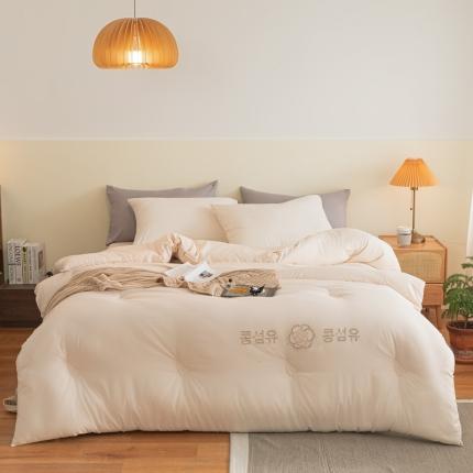 寐居 2022新款雅芙大豆纤维被被子被芯系列 雅芙大豆纤维-浅驼