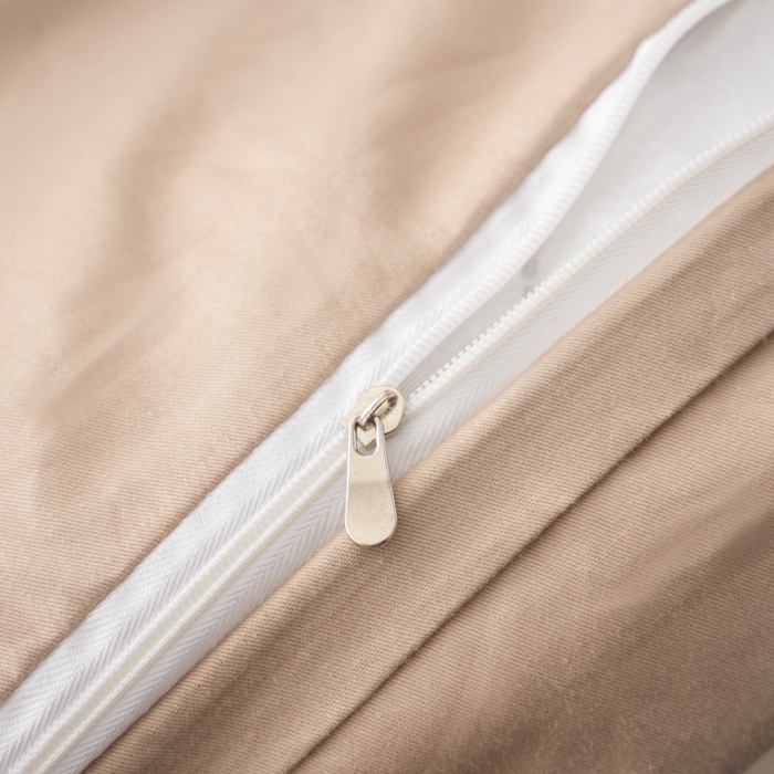 91家纺网 家纺一手货源 找家纺 莉人坊 2023彩棉麻美容床罩-小蜜蜂 小蜜蜂海蓝