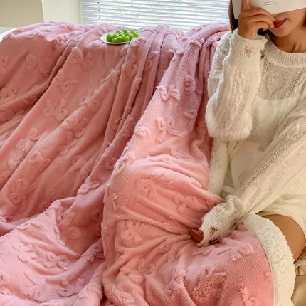 91家纺网 家纺一手货源 找家纺 （总）昔可家纺 2022新款ins风纯色保暖塔塔绒多功能毛毯