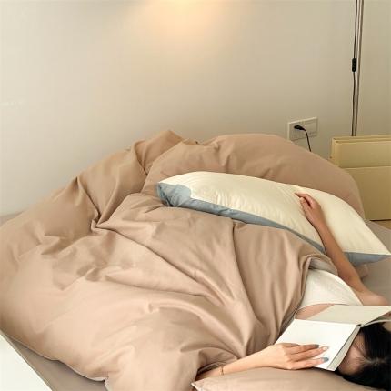 91家纺网 家纺一手货源 找家纺 （总）时光里2022新款60支全棉磨毛系列单被套