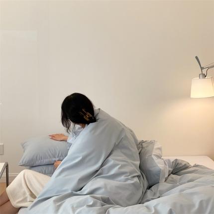 91家纺网 家纺一手货源 找家纺 （总）时光里2022新款60支全棉磨毛系列单被套
