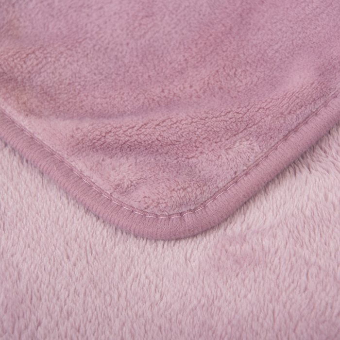 91家纺网 家纺一手货源 找家纺 卡琪曼 2023新款纯色加厚牛奶绒法兰绒毛毯子办公室午睡盖毯 豆沙