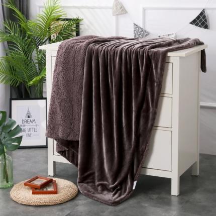 91家纺网 家纺一手货源 找家纺 （总）卡琪曼 2022新双面法兰绒羊羔绒毛毯办公室午睡盖毯子