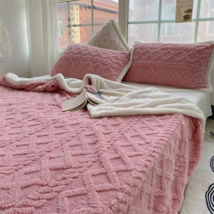 91家纺网 家纺一手货源 找家纺 (总) 栩裕纺织 2022新款塔肤绒多功能被套毯