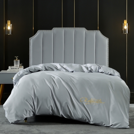 91家纺网 家纺一手货源 找家纺 80支埃及长绒棉时尚绣被套四件套全棉单件被罩