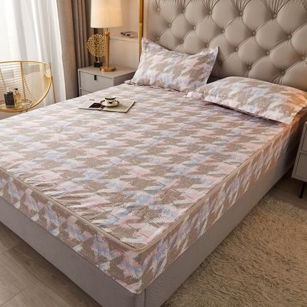 91家纺网 家纺一手货源 找家纺 （总）纤雅床笠 2024新加厚磨毛单层六面全包床笠