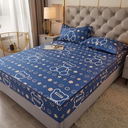 91家纺网 家纺一手货源 找家纺 （总）纤雅床笠 2024新加厚磨毛单层六面全包床笠