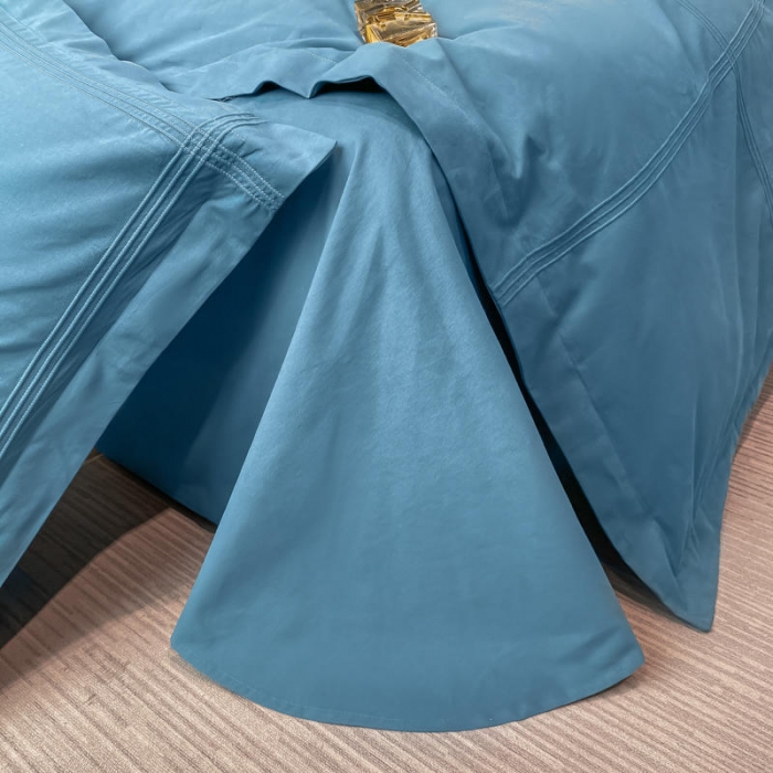 91家纺网 家纺一手货源 找家纺 （总）安妮 2022新款轻奢加厚全棉磨毛四件套-赫本