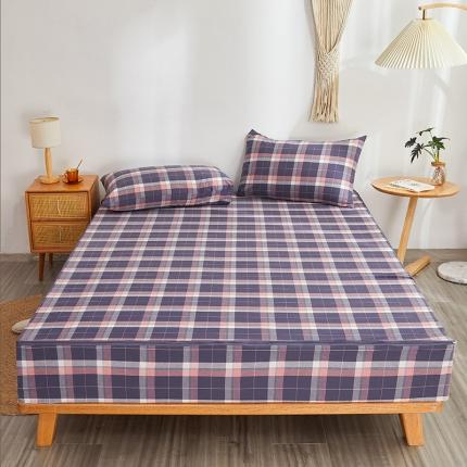 91家纺网 家纺一手货源 找家纺 （总）纤雅床笠 2024新款活性印染全棉水洗棉六面全包床笠