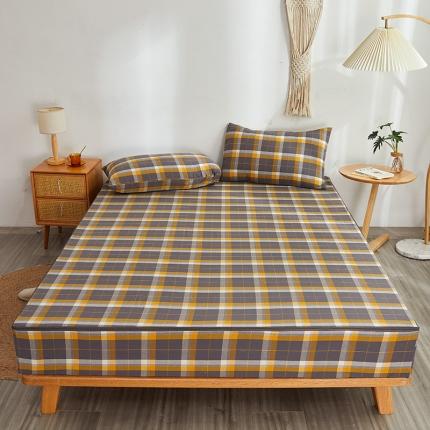 91家纺网 家纺一手货源 找家纺 （总）纤雅床笠 2024新款活性印染全棉水洗棉六面全包床笠