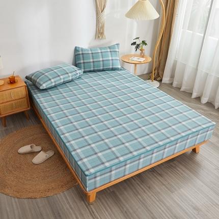 91家纺网 家纺一手货源 找家纺 （总）纤雅床笠 2024新款活性印染全棉水洗棉六面全包床笠