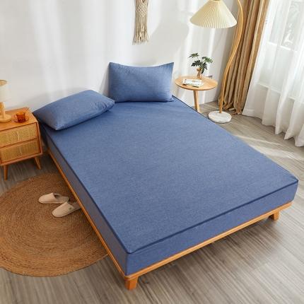 91家纺网 家纺一手货源 找家纺 （总）纤雅床笠 2024新款活性印染全棉水洗棉六面全包床笠