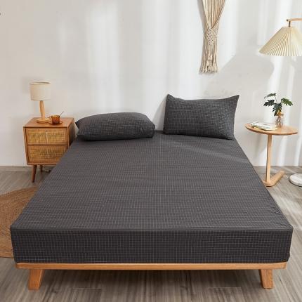 91家纺网 家纺一手货源 找家纺 （总）纤雅床笠 2024新款活性印染全棉水洗棉六面全包床笠