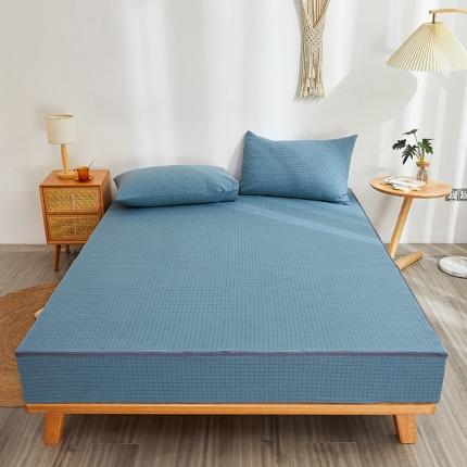 91家纺网 家纺一手货源 找家纺 （总）纤雅床笠 2024新款活性印染全棉水洗棉六面全包床笠