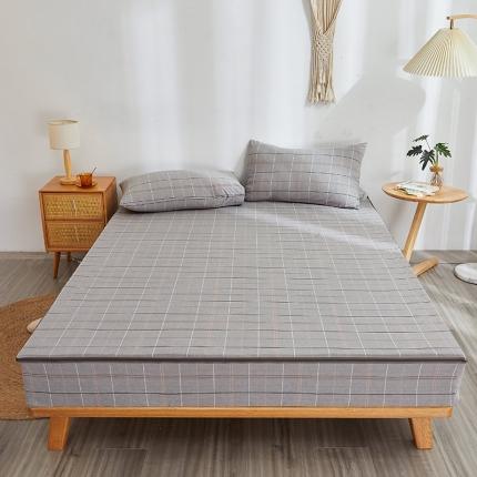 91家纺网 家纺一手货源 找家纺 （总）纤雅床笠 2024新款活性印染全棉水洗棉六面全包床笠