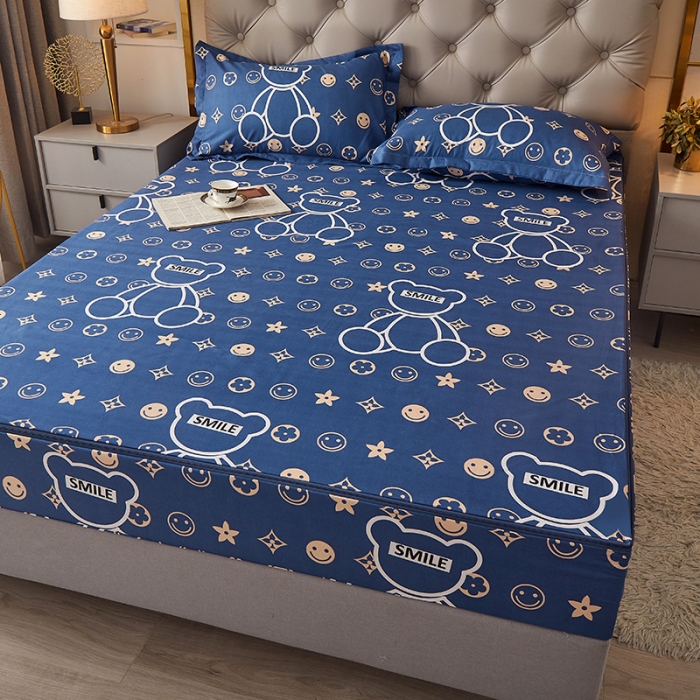 91家纺网 家纺一手货源 找家纺 （总）纤雅床笠 2024新加厚磨毛单层六面全包床笠