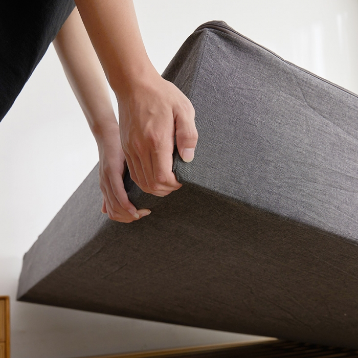 91家纺网 家纺一手货源 找家纺 （总）纤雅床笠 2024新款活性印染全棉水洗棉六面全包床笠