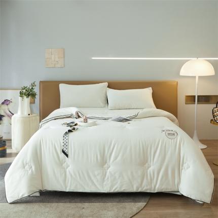 91家纺网 家纺一手货源 找家纺 （总）头等舱 2022新款全棉提花贡缎A类天然棉花秋冬被