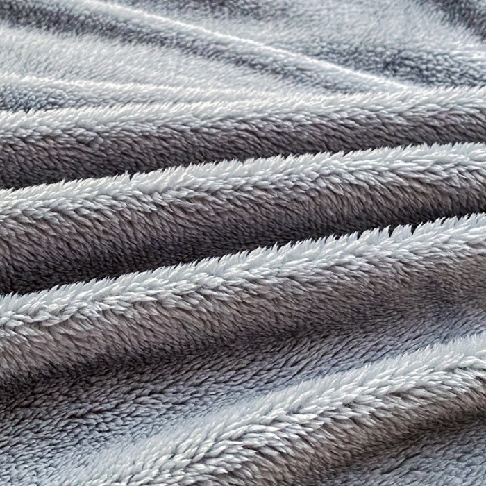 91家纺网 家纺一手货源 找家纺 吾秀家居 2022新款兔兔绒四件套 兔兔绒-灰粉