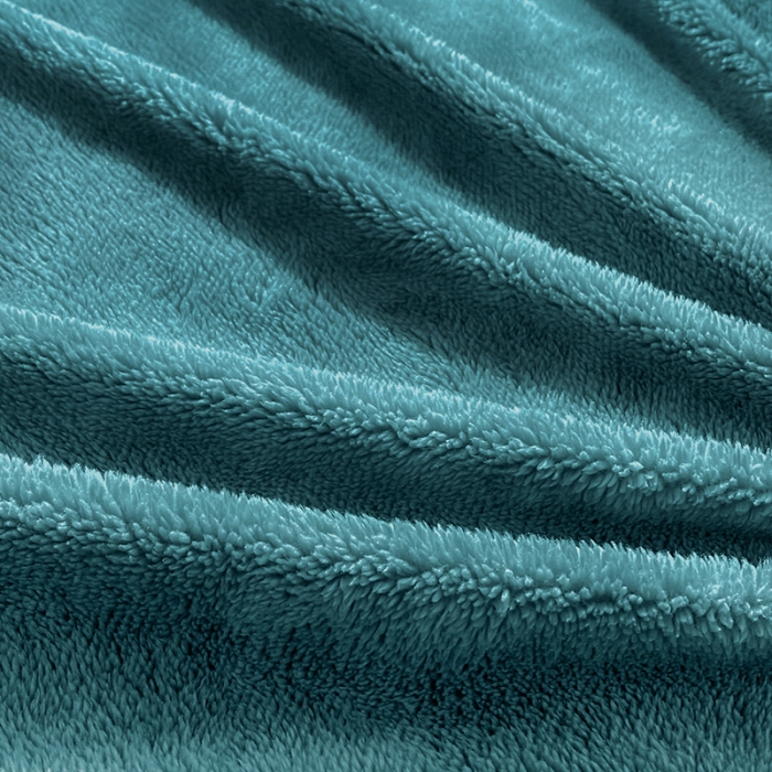 91家纺网 家纺一手货源 找家纺 吾秀家居 2022新款兔兔绒四件套 兔兔绒-兰灰