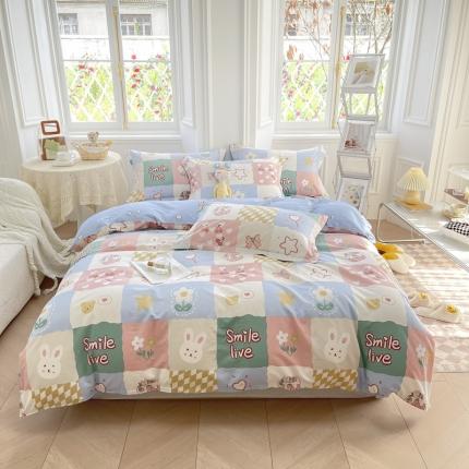 91家纺网 家纺一手货源 找家纺 绵庭 2022年秋冬12868全棉四件套 甜品屋