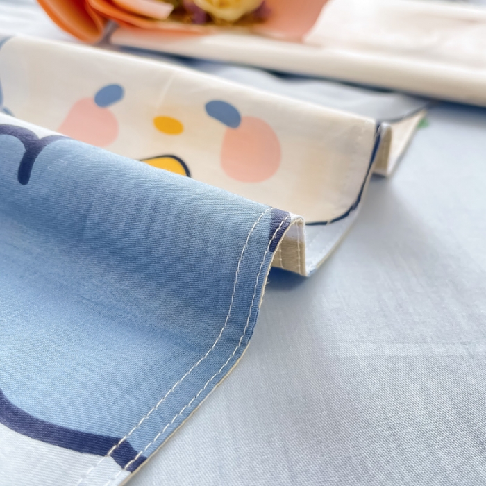 91家纺网 家纺一手货源 找家纺 绵庭 2022年秋冬12868全棉四件套 月桂兔