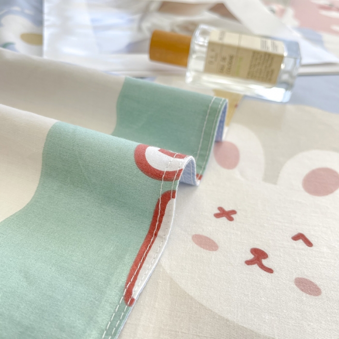 91家纺网 家纺一手货源 找家纺 绵庭 2022年秋冬12868全棉四件套 甜品屋