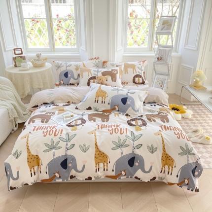 绵庭 2022年秋冬12868全棉四件套 森林聚会