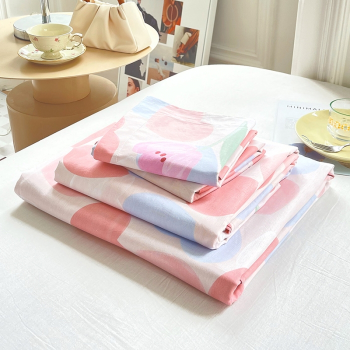 91家纺网 家纺一手货源 找家纺 绵庭 2022年秋冬12868全棉四件套 暖心