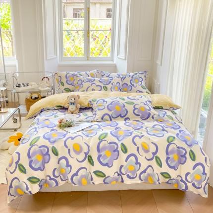 绵庭 2022年秋冬12868全棉四件套 木香-兰