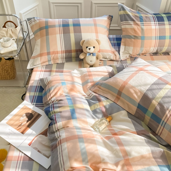 91家纺网 家纺一手货源 找家纺 绵庭 2022年秋冬12868全棉四件套 摩伊