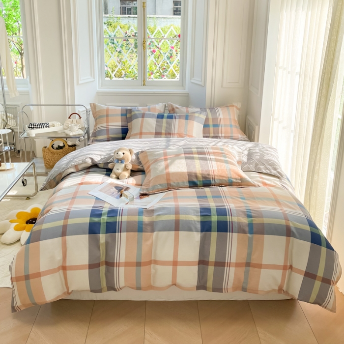 91家纺网 家纺一手货源 找家纺 绵庭 2022年秋冬12868全棉四件套 摩伊