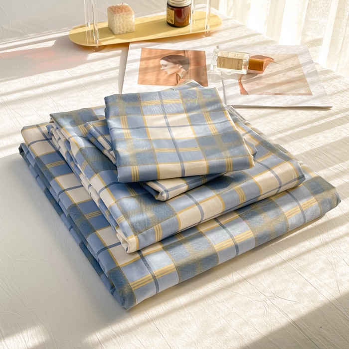 91家纺网 家纺一手货源 找家纺 绵庭 2022年秋冬12868全棉四件套 朗阁