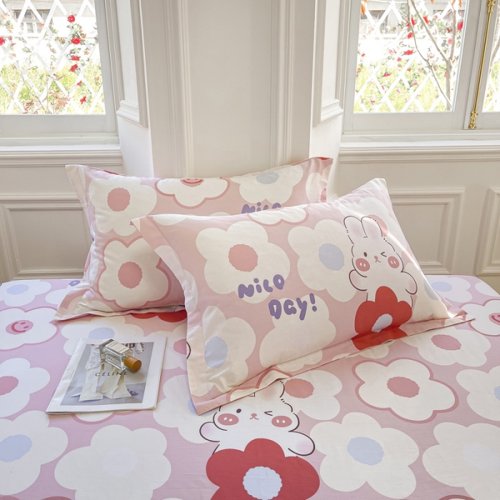 91家纺网 家纺一手货源 找家纺 绵庭 2022年秋冬12868全棉四件套 花样少年