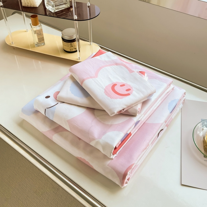 91家纺网 家纺一手货源 找家纺 绵庭 2022年秋冬12868全棉四件套 花样少年