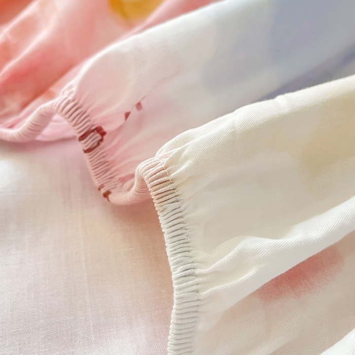 91家纺网 家纺一手货源 找家纺 绵庭 2022年秋冬12868全棉四件套 风熏花暖